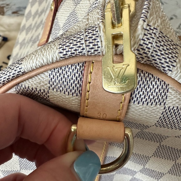 Louis Vuitton Speedy Bandoulière 30 Damier Azur - Picture 12 of 14